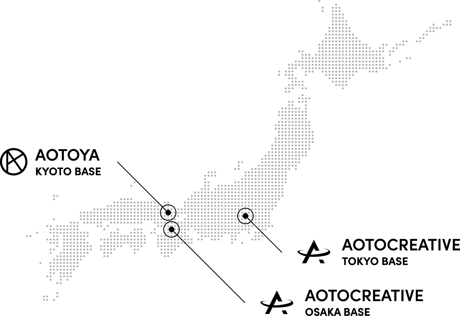 AOTO DESIGN GROUP OFFICE MAP